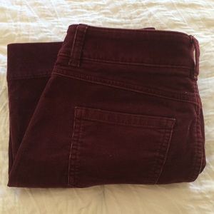 Loft corduroy skirt